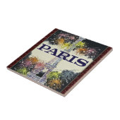 Paris: Poster Keramik Tile Fliese (Seite)