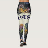 Paris: Poster-Leggings Leggings (Rückseite)