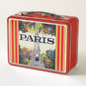 Paris: Poster Lunch Box (Rückseite)