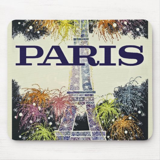Paris: Poster Mousepad (Vorne)