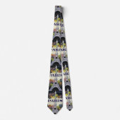 Paris: Poster Neck Tie Krawatte (Vorderseite)