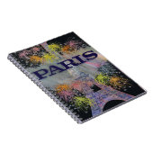 Paris: Poster Notizblock (Rechte Seite)