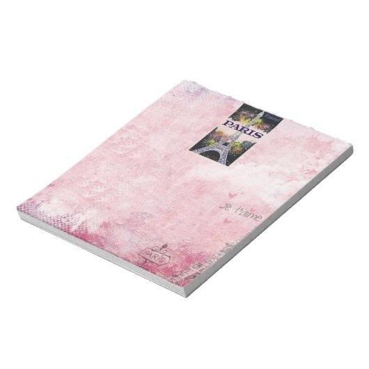 Paris: Poster Notizblock (Rotiert)