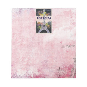 Paris: Poster Notizblock