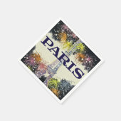 Paris: Poster Paper Napkin Serviette (Ecke)