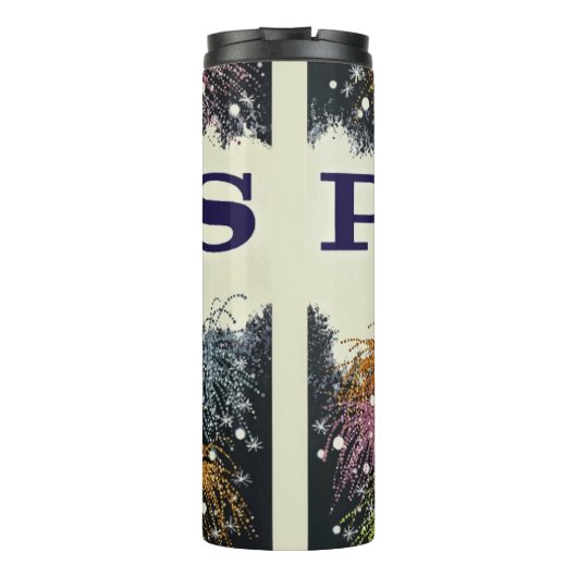 Paris: Poster Thermosbecher (Rückseite)