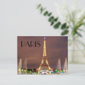 Paris Postkarte (Stehend Vorderseite)