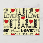 Paris Postkarte (Vorderseite)