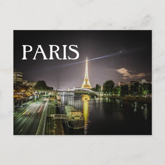 Paris Postkarte (Vorderseite)