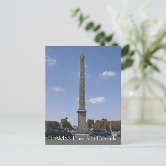 Paris Postkarte (Stehend Vorderseite)