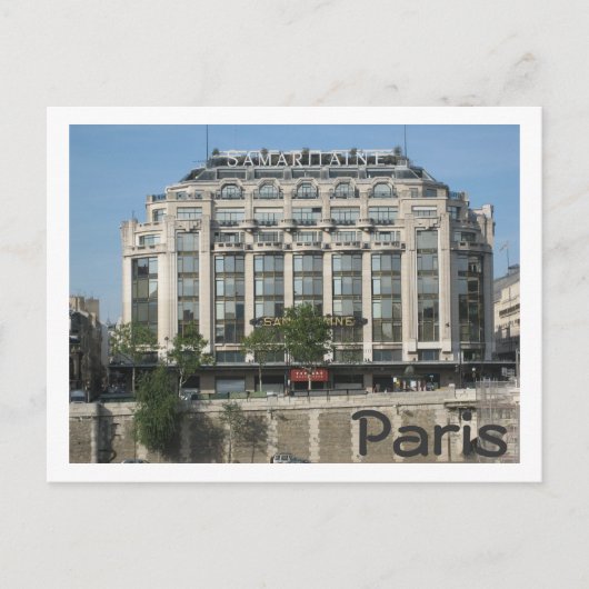 Paris Postkarte (Vorderseite)