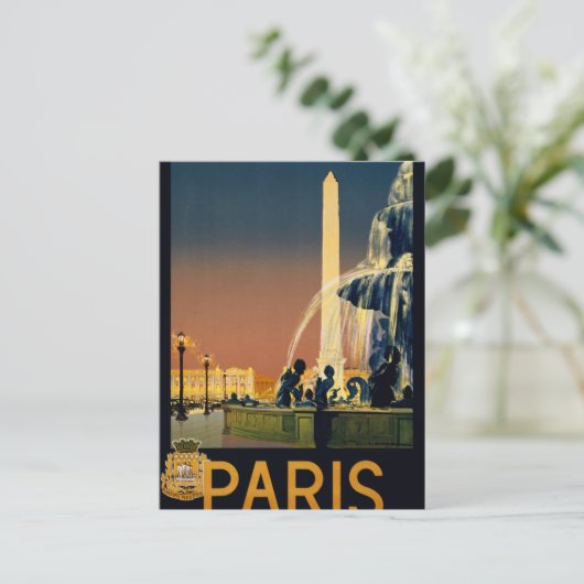 Paris Postkarte (Stehend Vorderseite)
