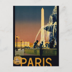 Paris Postkarte