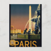 Paris Postkarte (Vorderseite)