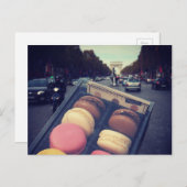 Paris Postkarte (Vorne/Hinten)