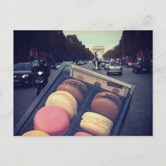 Paris Postkarte (Vorderseite)