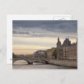 Paris Postkarte (Vorne/Hinten)