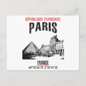 Paris Postkarte (Vorderseite)