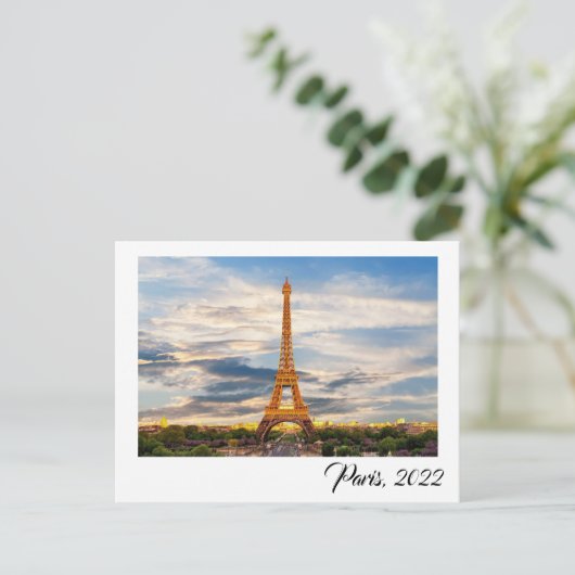 Paris Postkarte (Stehend Vorderseite)