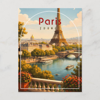 Paris Postkarte