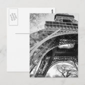 Paris Postkarte (Vorne/Hinten)