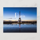 Paris Postkarte (Vorderseite)