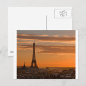 Paris Postkarte (Vorne/Hinten)