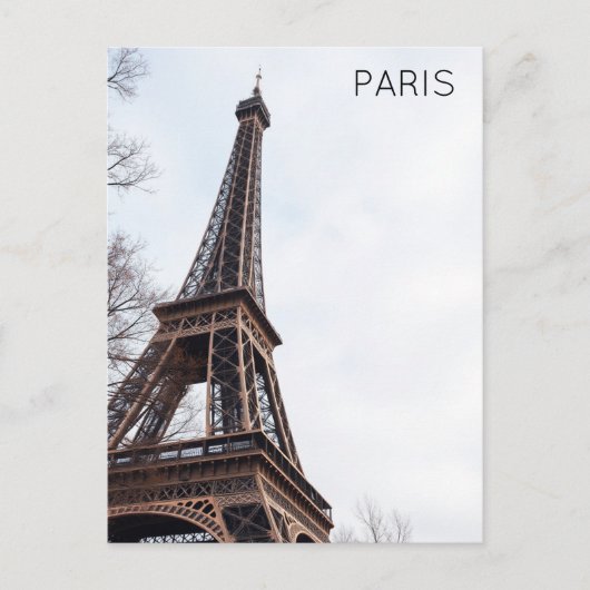 Paris Postkarte (Vorderseite)