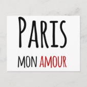 Paris Postkarte (Vorderseite)