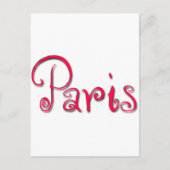 Paris Postkarte (Vorderseite)