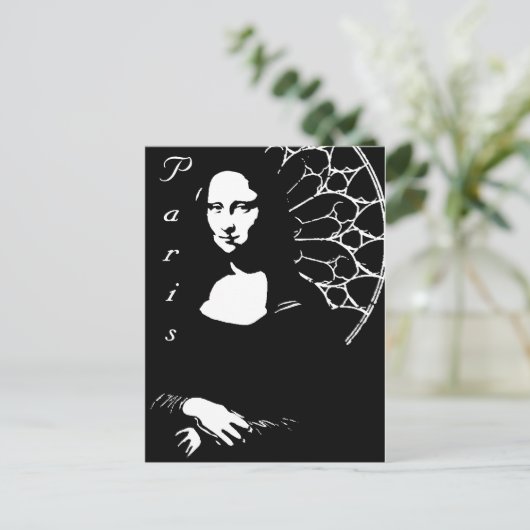 Paris Postkarte (Stehend Vorderseite)