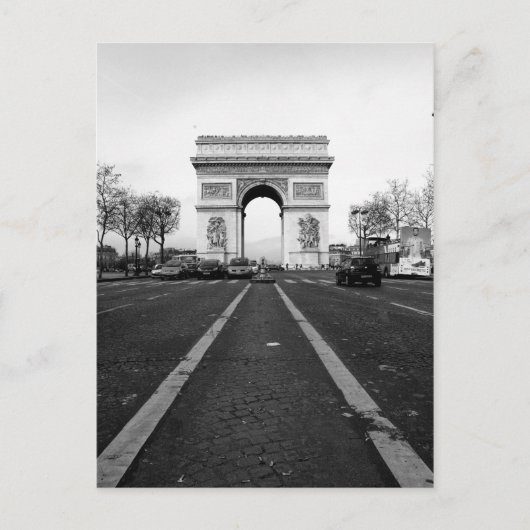 Paris Postkarte (Vorderseite)