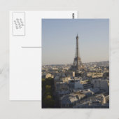 Paris Postkarte (Vorne/Hinten)