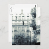 Paris Postkarte (Vorne/Hinten)