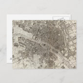 Paris Postkarte (Vorne/Hinten)