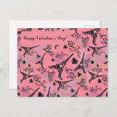 PARIS POSTKARTE (Vorne/Hinten)