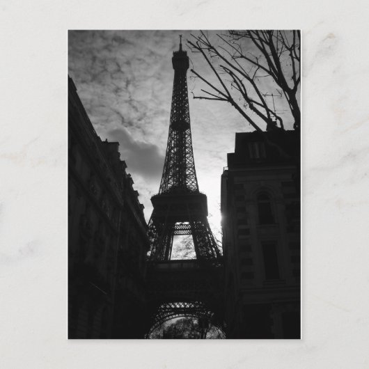 Paris Postkarte (Vorderseite)