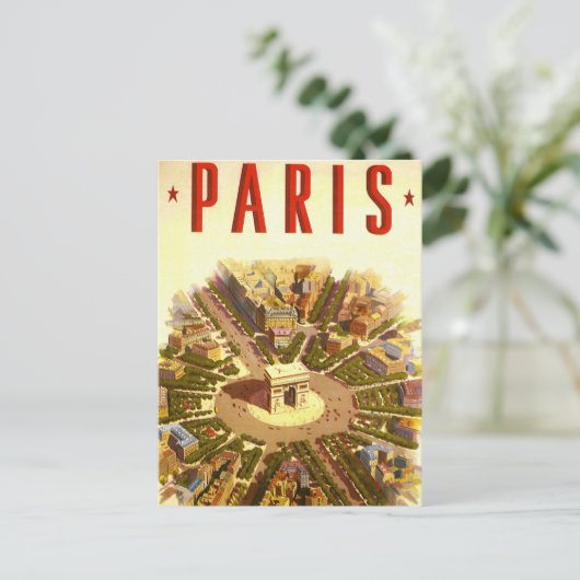 Paris Postkarte (Stehend Vorderseite)