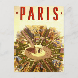 Paris Postkarte