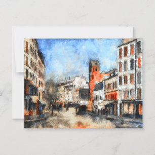 Paris Postkarte