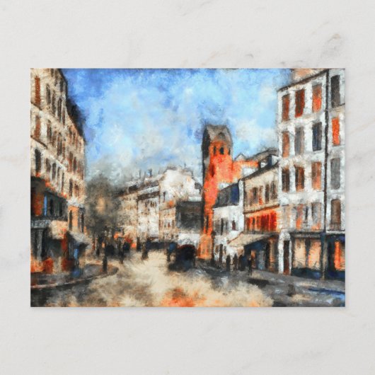 Paris Postkarte (Vorderseite)