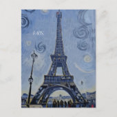 Paris Postkarte (Vorderseite)