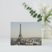 Paris Postkarte (Stehend Vorderseite)