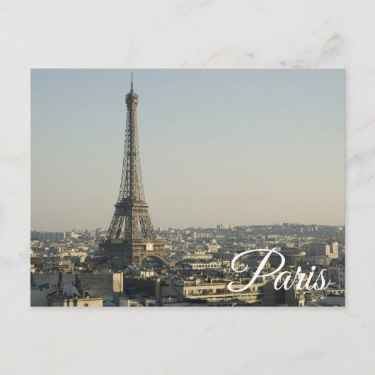 Paris Postkarte (Vorderseite)