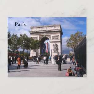 Paris Postkarte