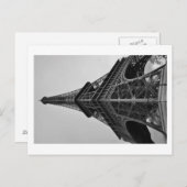 Paris Postkarte (Vorne/Hinten)