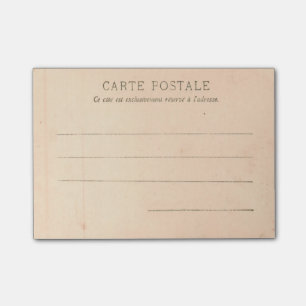 Paris Postkarte von etwa 1905 Der Tracadero Post-it Klebezettel