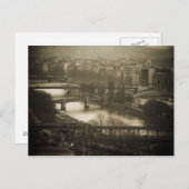 Paris Postkarten (Vorne/Hinten)