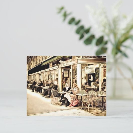 Paris Postkarten - Street Scene (Stehend Vorderseite)