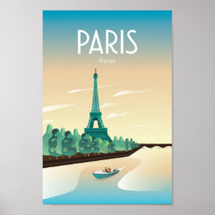Paris Print - Frankreich Poster   Reiseplaner Pari